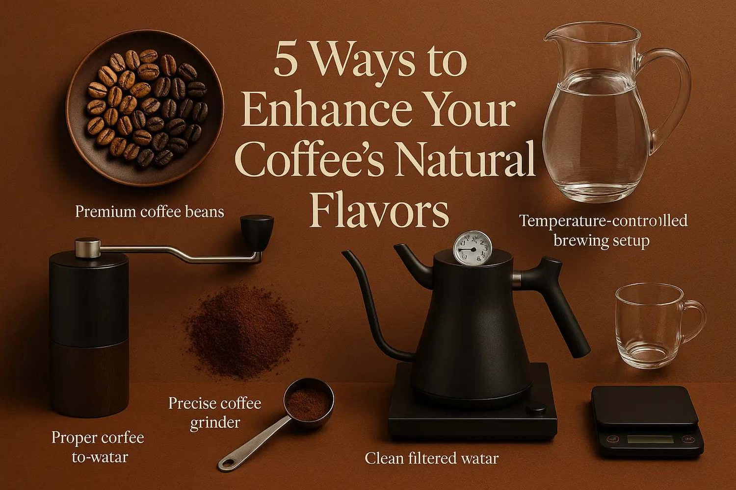5 Ways to Enhance Your Coffee's Natural Flavors EleganceBrew
