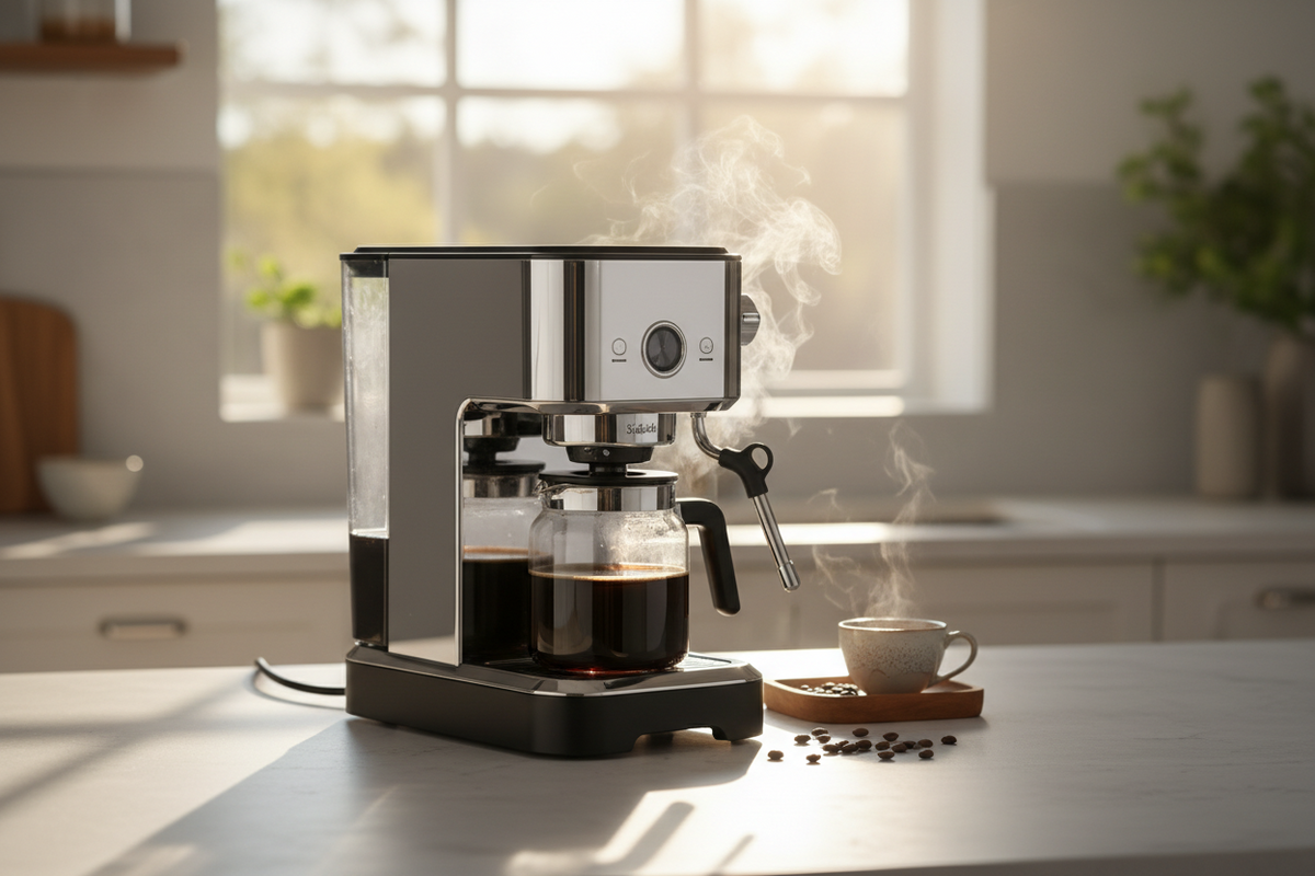 Master the Art of Brewing with the 34 Oz Stainless Steel French Press Coffee Maker.