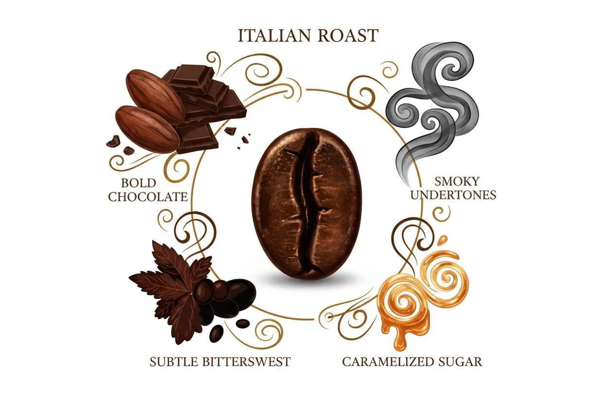 Decoding the Italian Roast Flavor Profile EleganceBrew