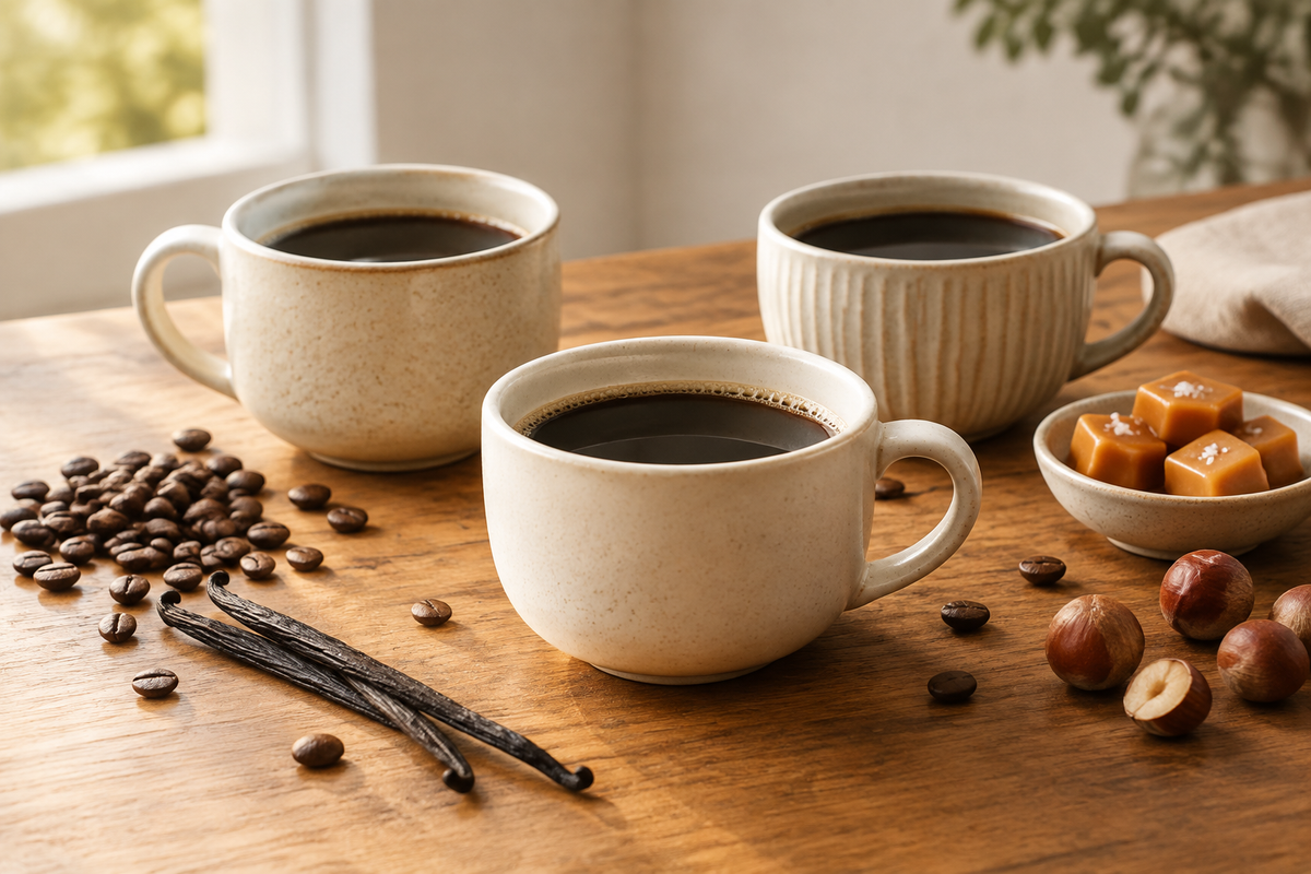 How to Choose Flavored Coffee: Vanilla, Caramel, Hazelnut, and More  EleganceBrew
