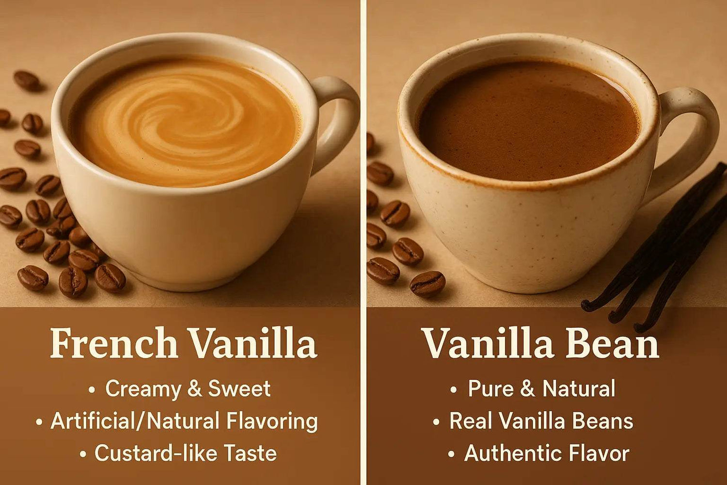 French Vanilla vs Vanilla Bean Coffee: Key Differences EleganceBrew