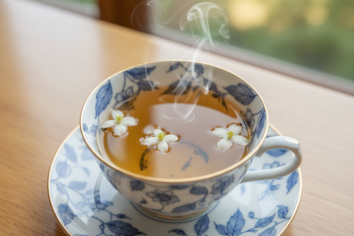 The Magical Aromas and Surprising Health Benefits of Jasmine Tea.