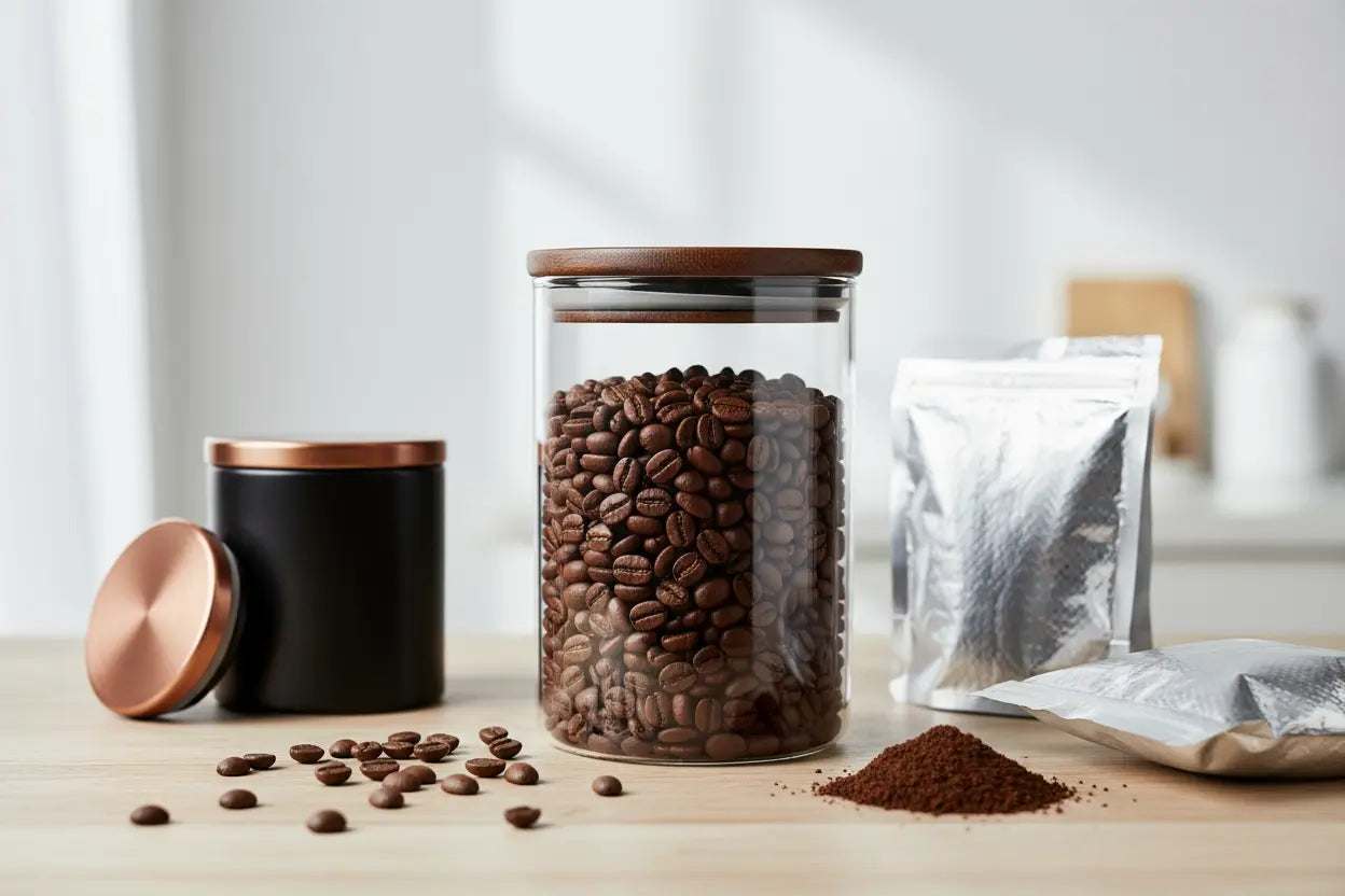 Mastering Coffee Bean Storage for Maximum Flavor Retention EleganceBrew