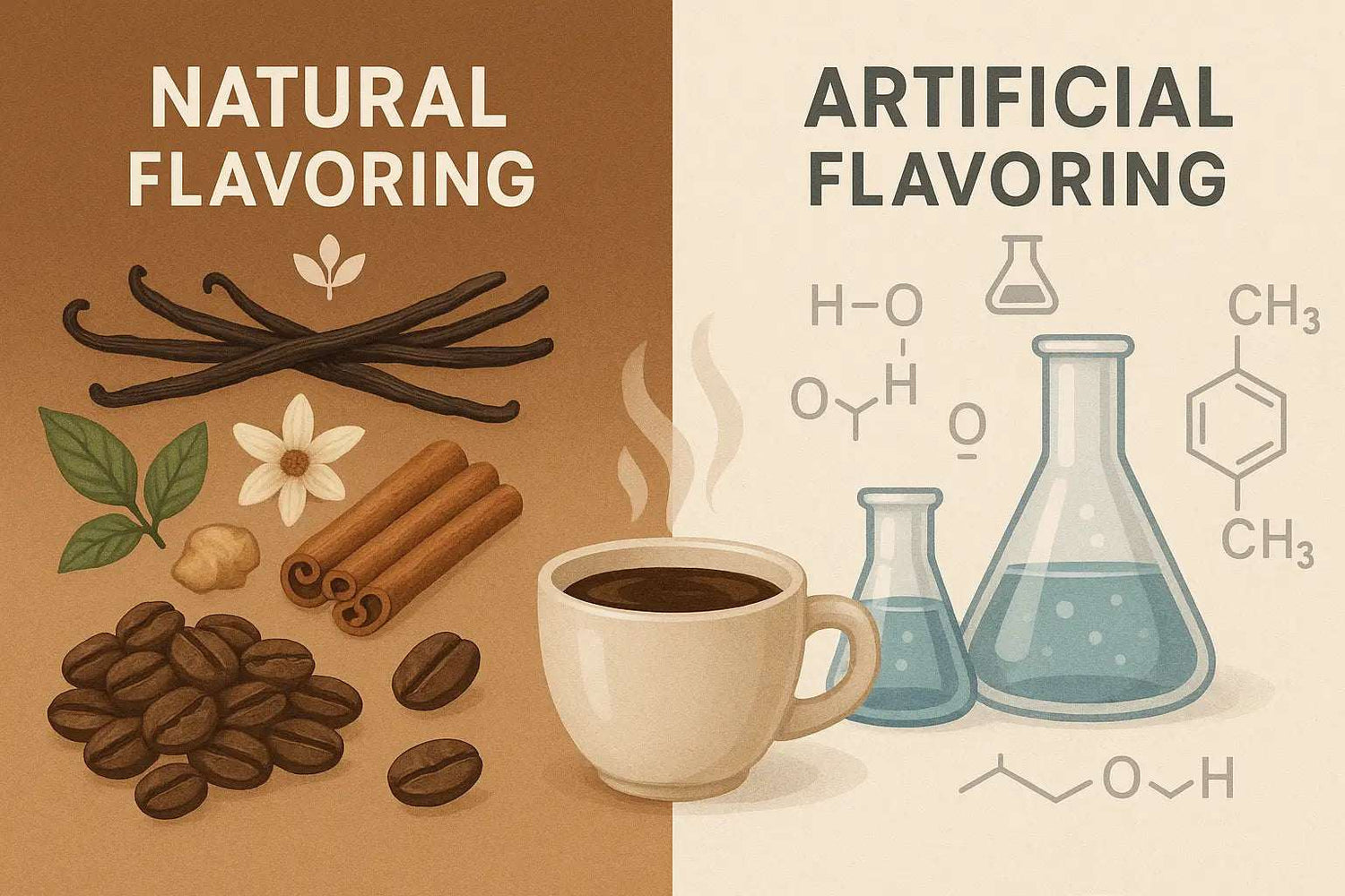 Natural vs Artificial Coffee Flavoring: What's in Your Cup? EleganceBrew