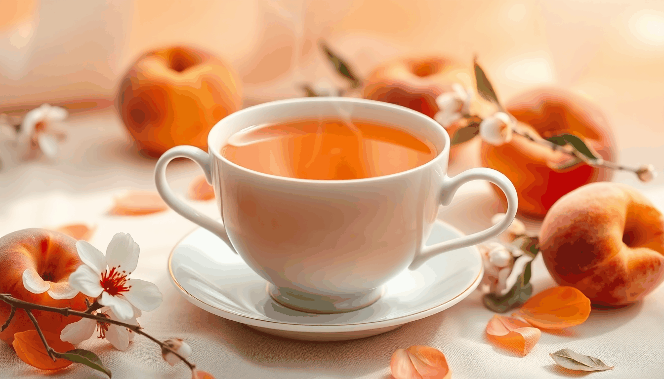 Peach Paradise Tea: Your New Favorite Seasonal Sip The EleganceBrew