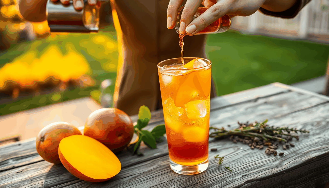 The Art of Crafting the Perfect Mango Treat Tea Cold: A Professional Guide to Elevating Your Iced Tea Experience The EleganceBrew