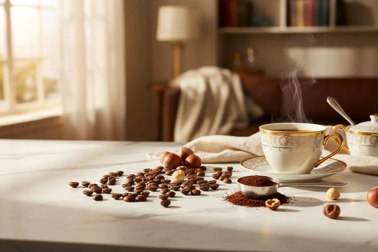 Premium Hazelnut Coffee Beans: A Luxurious Morning Ritual EleganceBrew