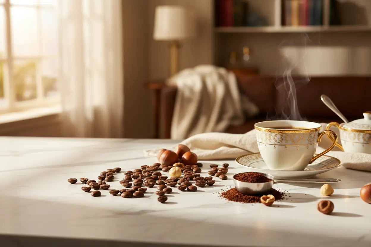 Premium Hazelnut Coffee Beans: A Luxurious Morning Ritual EleganceBrew
