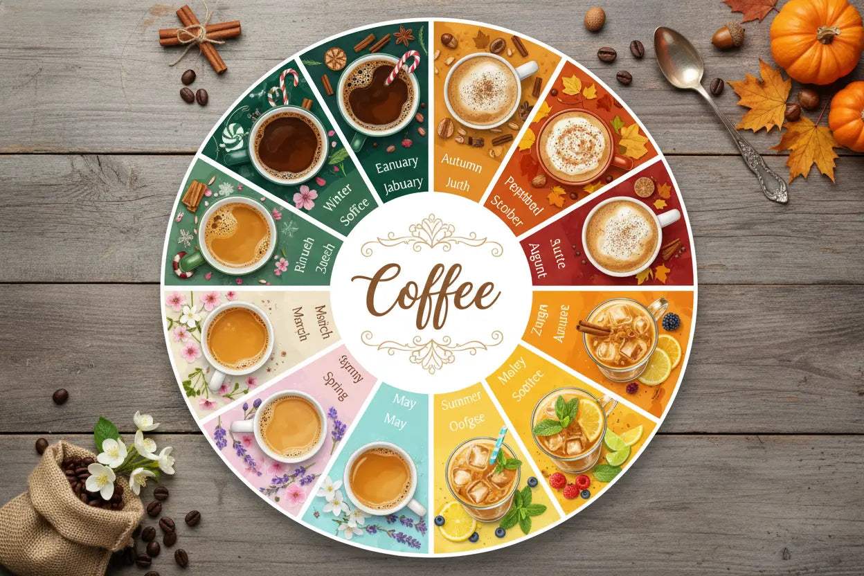 Seasonal Coffee Flavors: A Month-by-Month Tasting Guide EleganceBrew