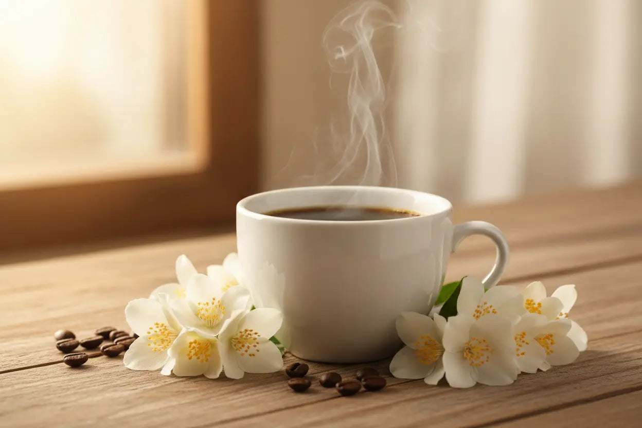 The Natural Jasmine Coffee Experience: Floral Notes Unveiled EleganceBrew