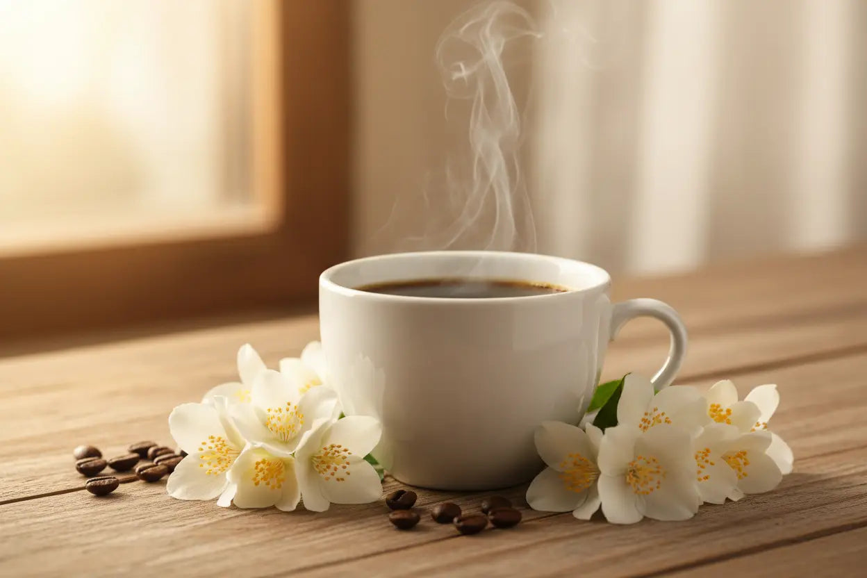 The Natural Jasmine Coffee Experience: Floral Notes Unveiled EleganceBrew