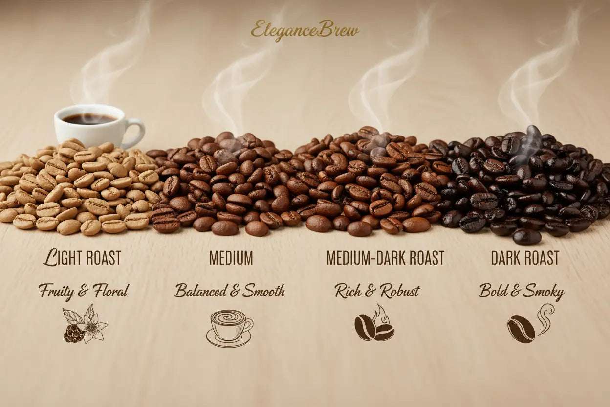 Understanding Coffee Roast Levels for Optimal Flavor Infusion EleganceBrew