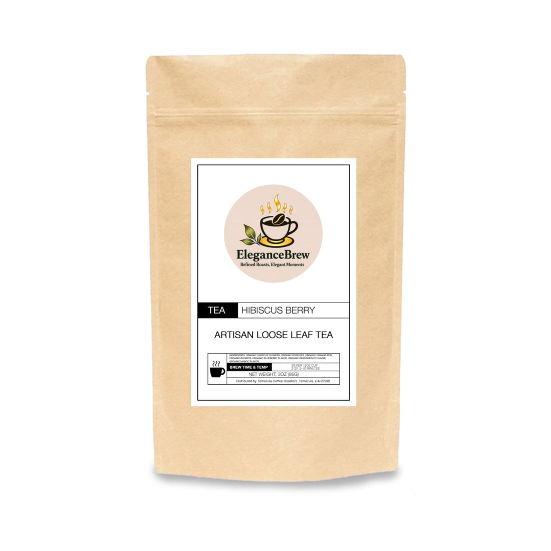 Hibiscus Berry Tea  EleganceBrew