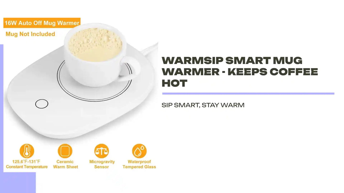 WarmSip Smart Mug Warmer - Keeps Coffee Hot by@Outfy