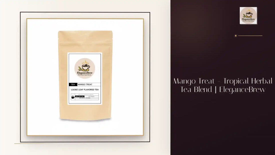 Mango Treat - Tropical Herbal Tea Blend | EleganceBrew by@Outfy