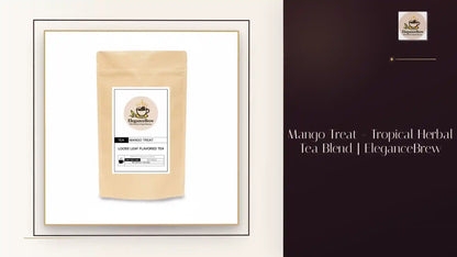 Mango Treat - Tropical Herbal Tea Blend | EleganceBrew by@Outfy