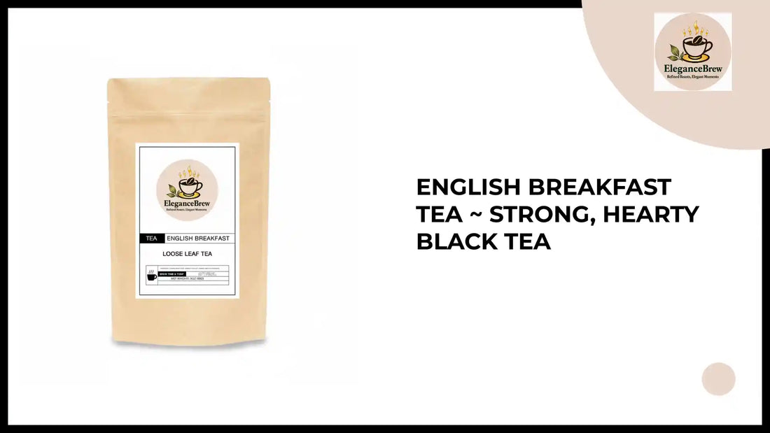 English Breakfast Tea ~ Strong, Hearty Black Tea by@Outfy