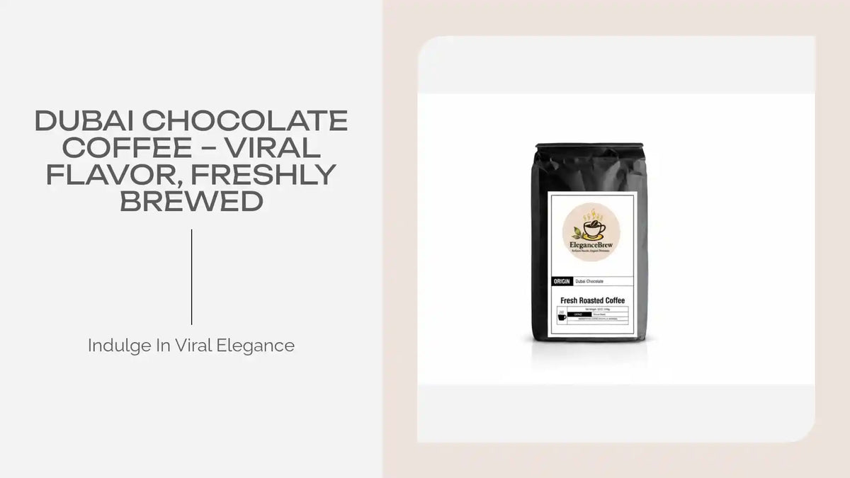 Dubai Chocolate Coffee &amp;ndash; Viral Flavor, Freshly Brewed by@Outfy