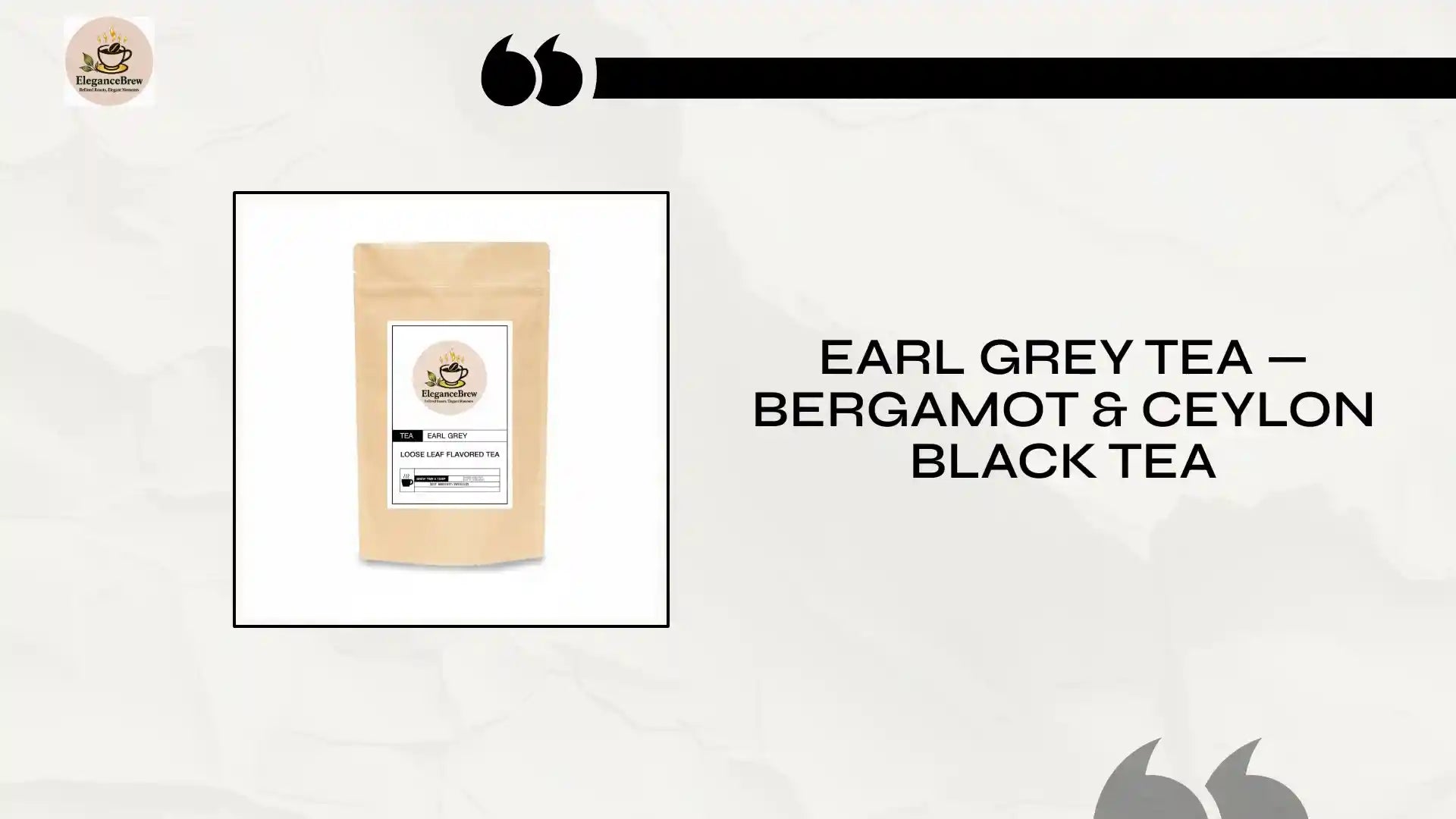 Earl Grey Tea &mdash; Bergamot & Ceylon Black Tea by@Outfy